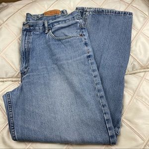 Levi's 550 Relaxed Fit Work Worn Distress Jeans 40